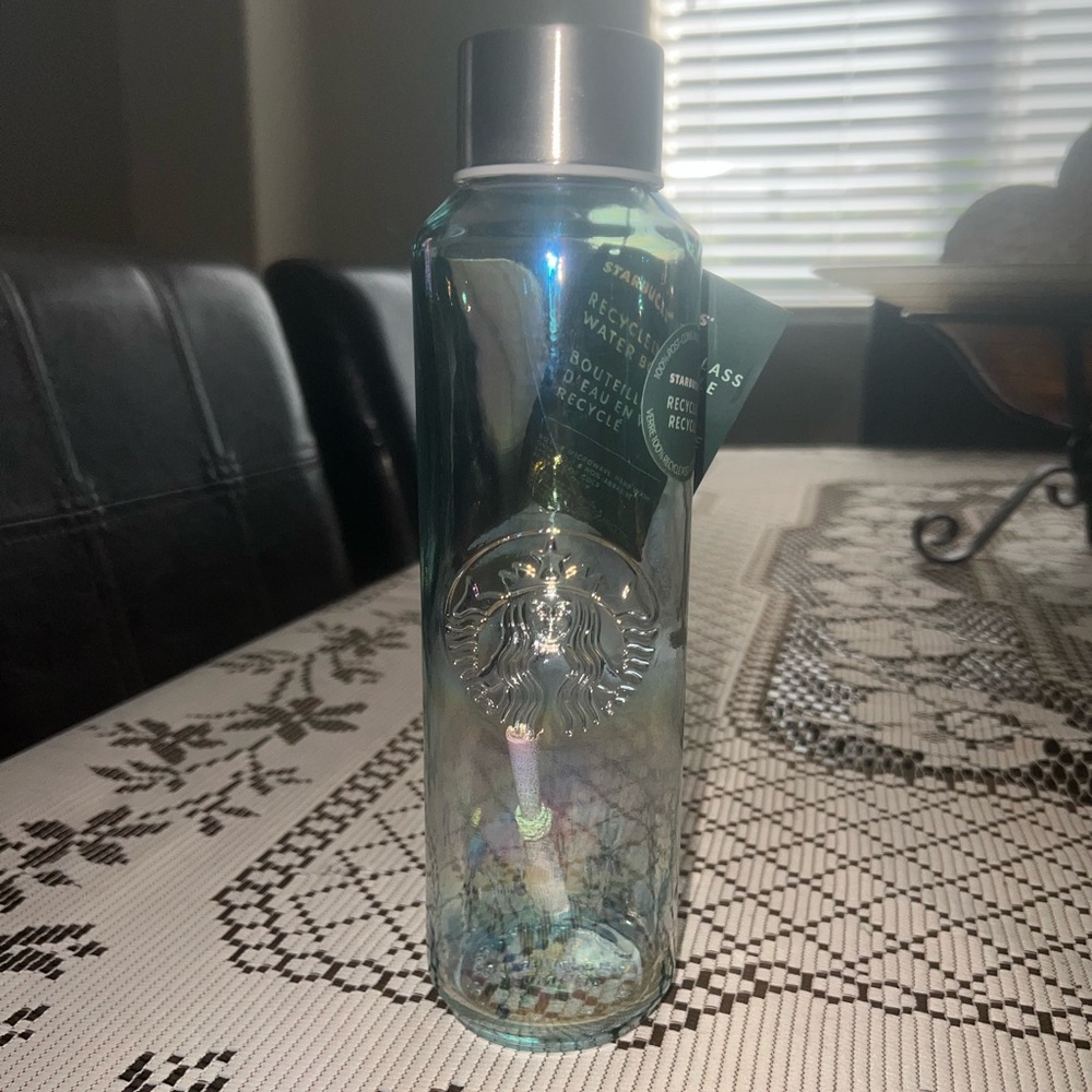 Starbucks Water Glass